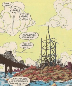 Titans Tower Destroyed