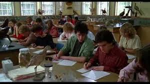 Final exams at Ridgemont High, circa 1983.