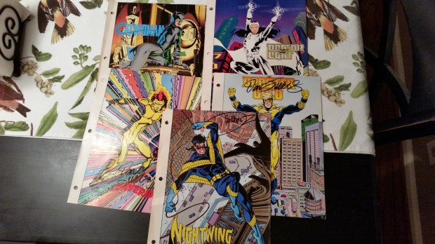 Who's Who entries signed by Dan Jurgens, Brian Stelfreeze, and Jose Luis Garcia-Lopez.