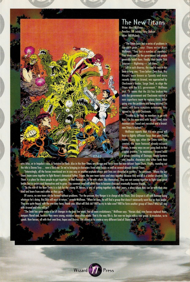 Beyond Zero Hour New Titans