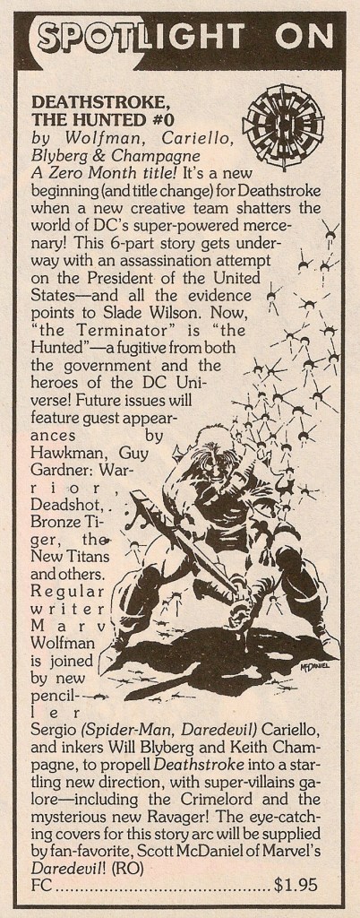 ZM Solicits - Deathstroke #0