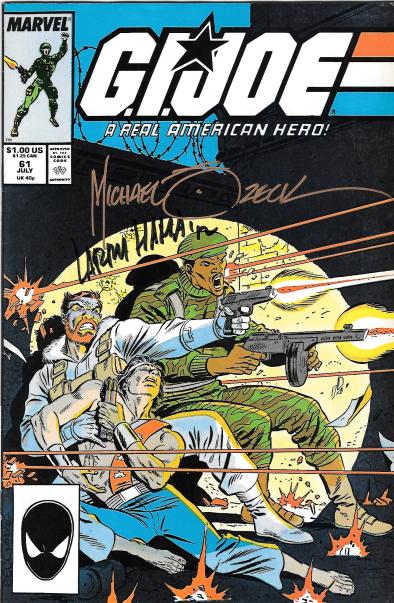 GI Joe 61 Signed